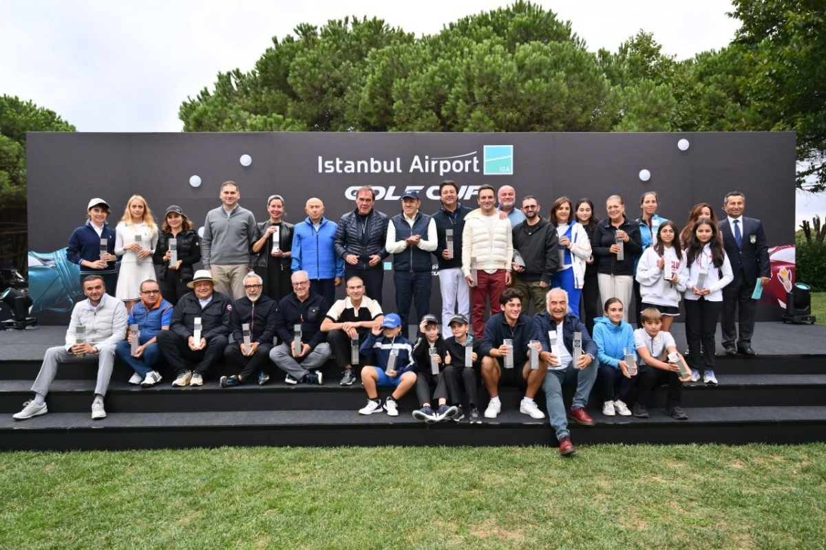 Ünlü patronlar İstanbul'da golf turnuvasında buluştu