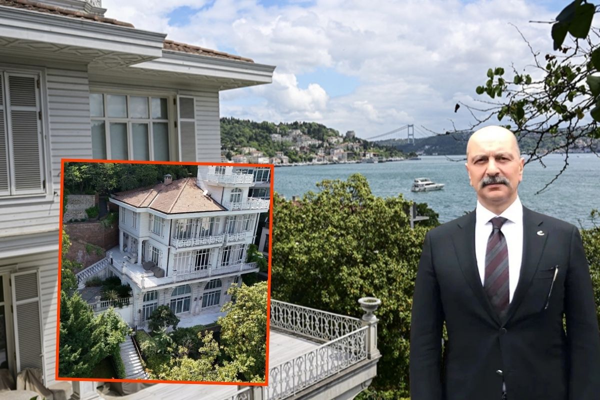 FETÖ firarisi Akın İpek'in İstanbul Boğazı'ndaki Beyaz Köşk'ü 115 milyon lira indirimle satıldı ancak alan açıklanmadı