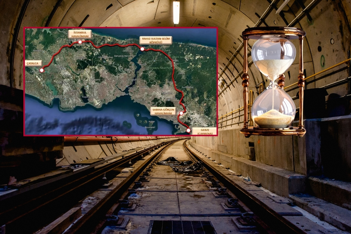 İstanbul Kuzey Demiryolu geçişi için 8,1 milyar dolarlık tarihi ihale için geri sayım