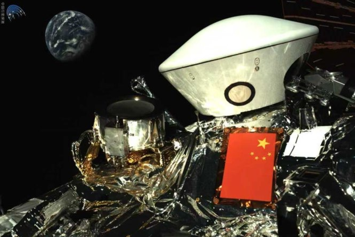 Çin'in asteroid keşif aracı Tienvın-2, Dünya'yla selfie yaptı