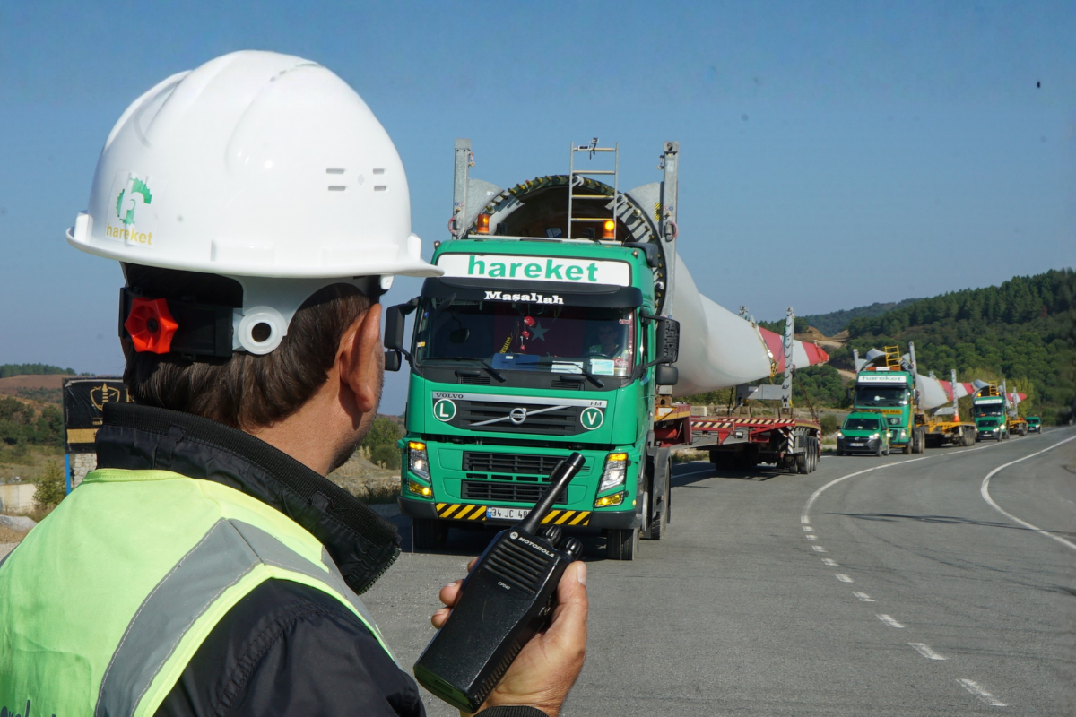 Hareket Proje, Umman’daki rüzgar çiftliği projesi için 8,45 milyon dolarlık taşımacılık anlaşması imzaladı