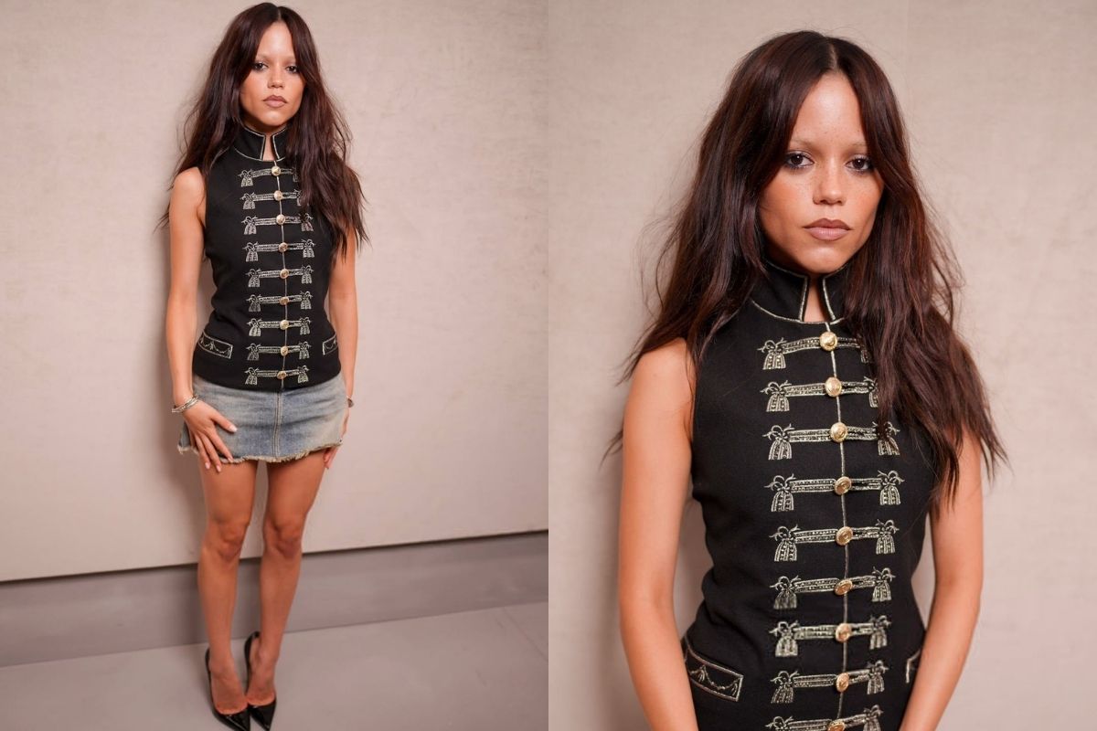 'Wednesday' yıldızı Jenna Ortega, Paris'te hayranlarından yoğun ilgi gördü