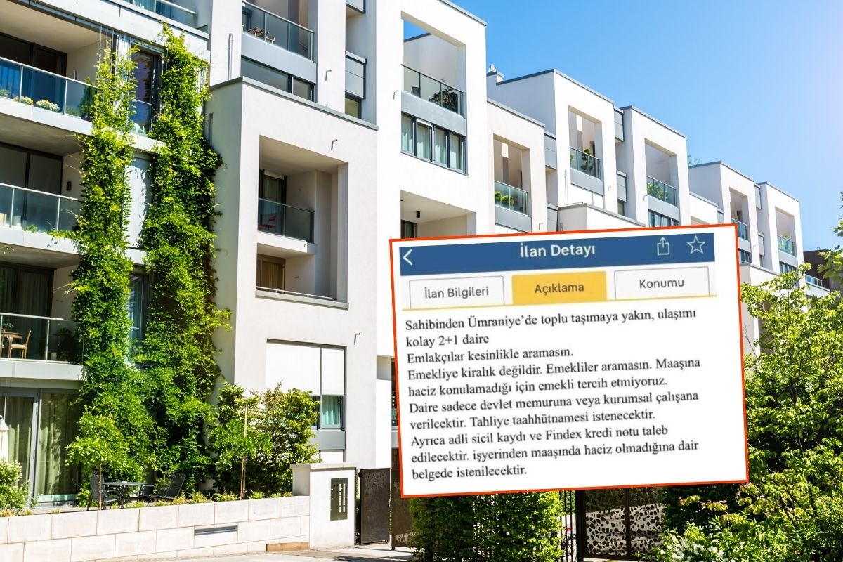 Kiralık ev ilanında 'Emekliye kiralık değildir' diye yazdı, Ticaret Bakanlığı cezayı kesti