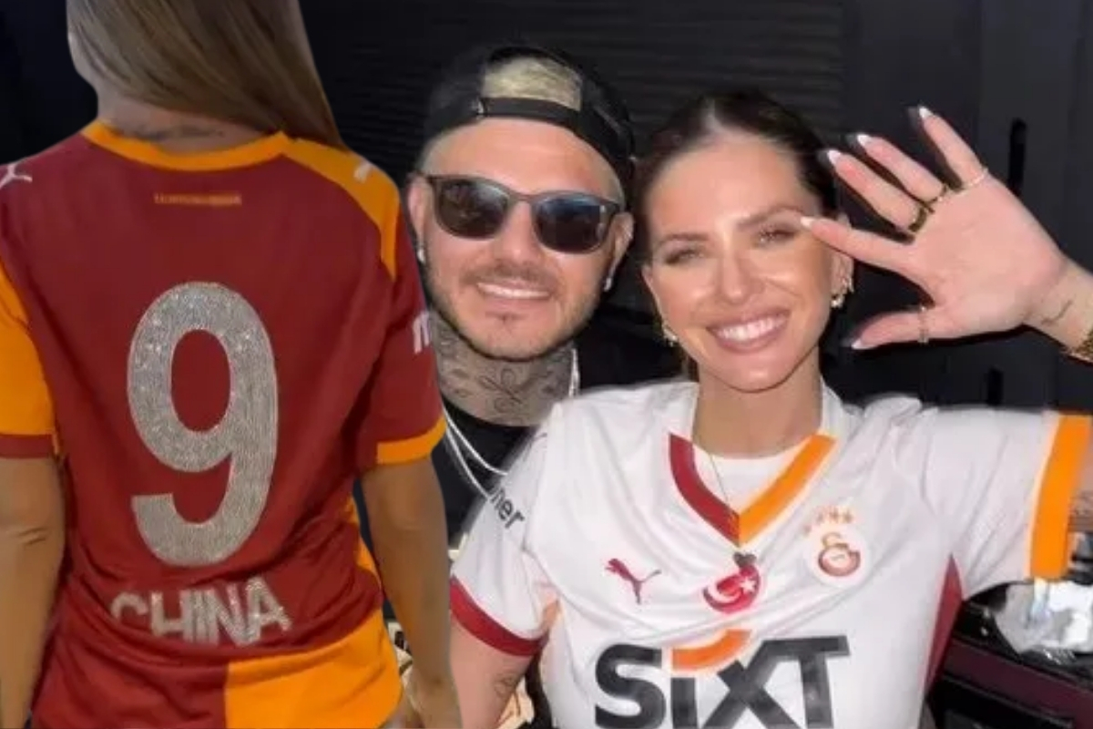 Galatasaray’ın yıldız forveti Mauro Icardi, sevgilisi China Suarez için 9 numara formasını değerli taşlarla kişiselleştirdi