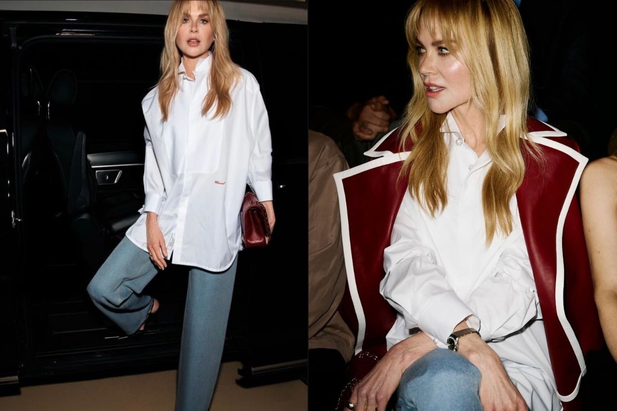 Nicole Kidman, Chanel'in davetlisi olarak Paris'te