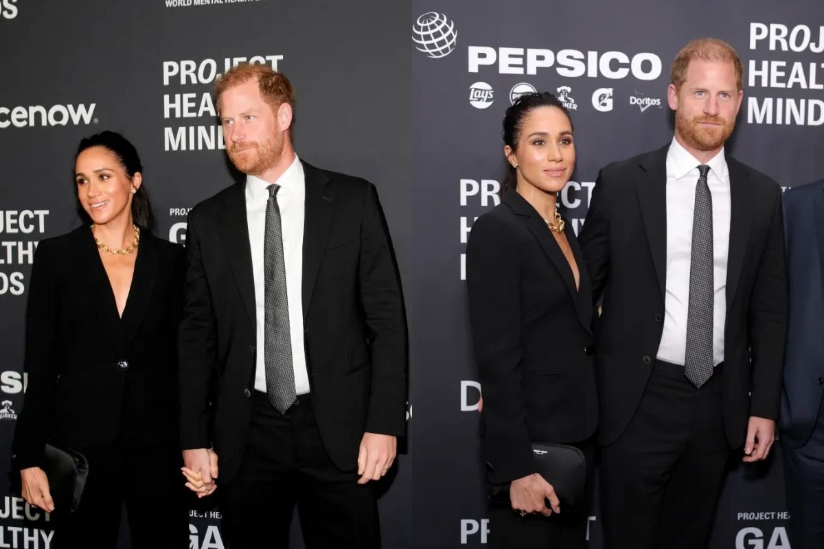 Prens Harry ve Meghan Markle yeniden Amerika'da Project Healthy Mind Gala'da görüldü
