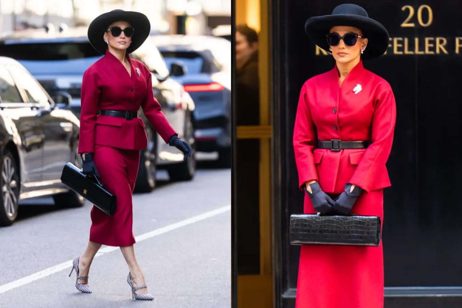 Jennifer Lopez, The Last Mrs. Parrish'in setinde görüntülendi