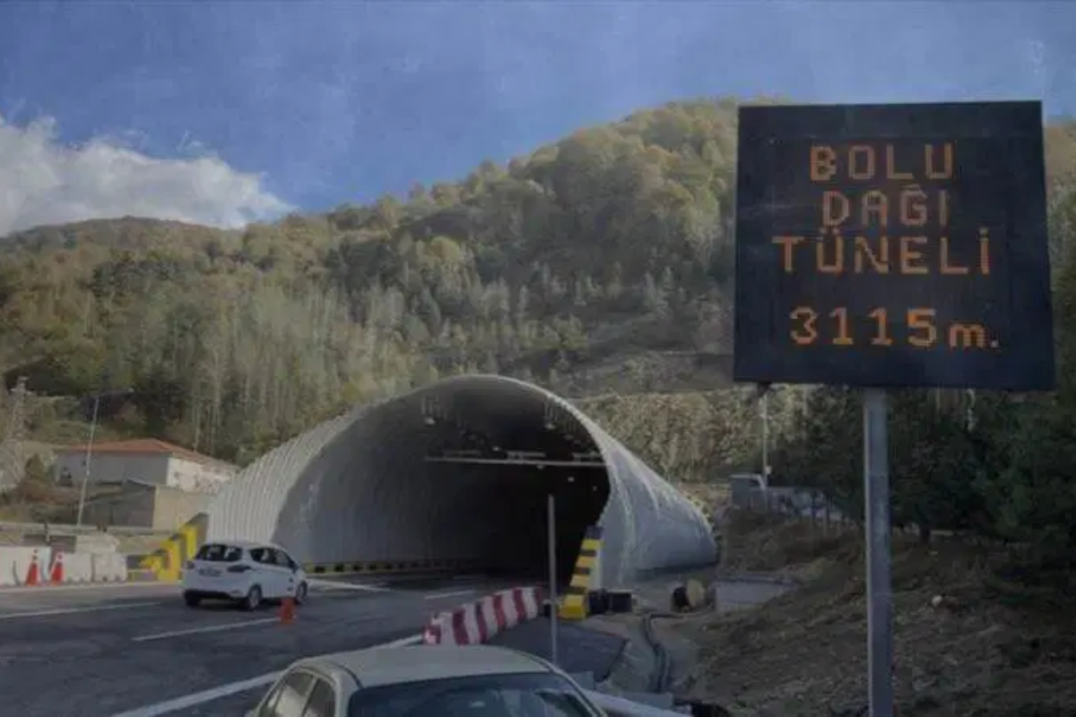 Bolu Dağı Tüneli İstanbul yönü, 31 Ekim'e kadar günde 5 saat kapatılacak