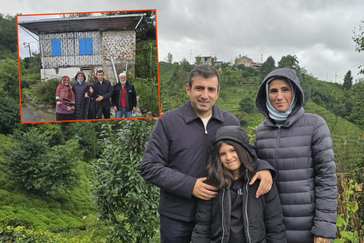 Selçuk Bayraktar ata toprağı Sürmene Kuşluca Köyü'ne gitti, fotoğraf ve video paylaştı