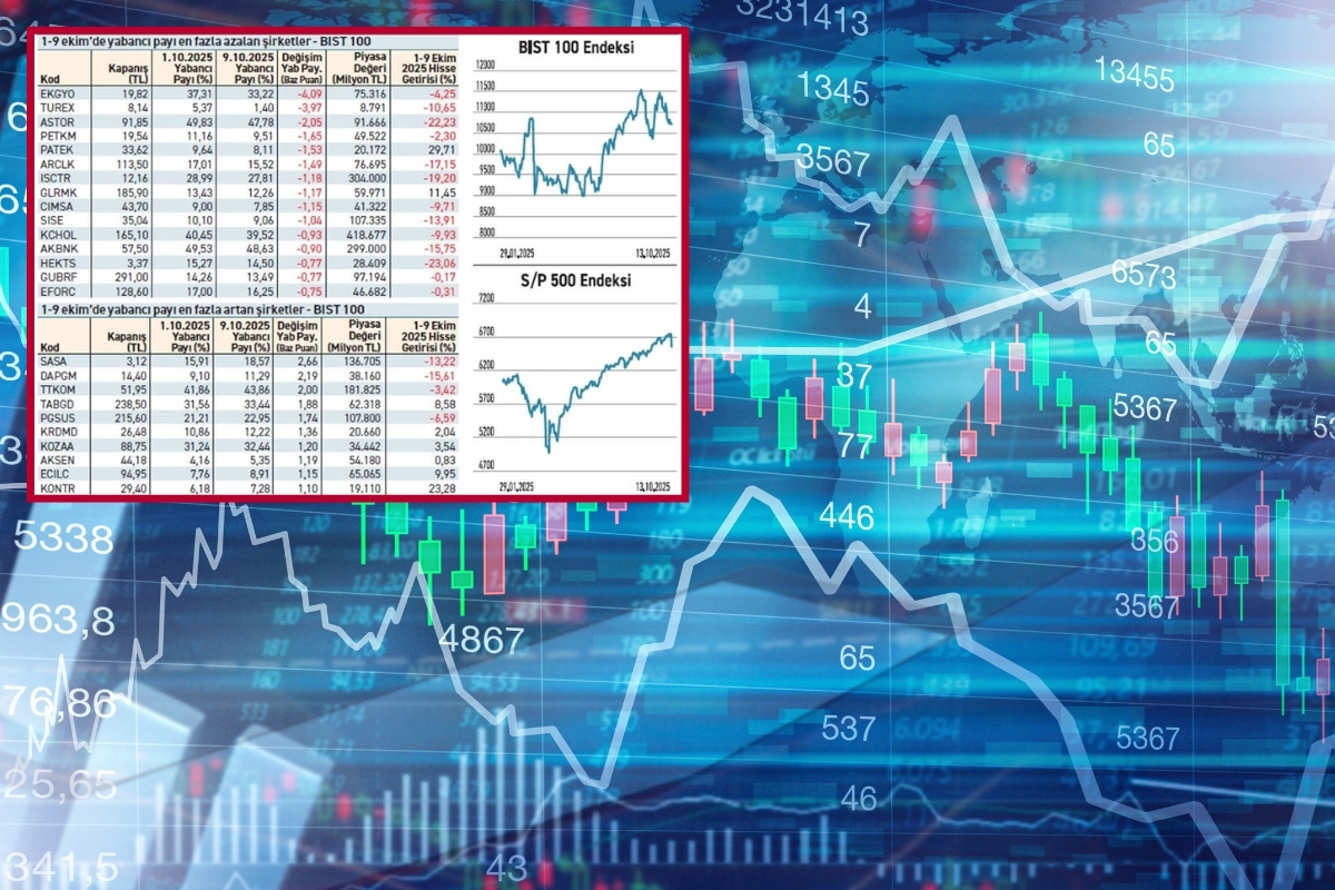 Borsa düşerken yabancılar Sasa ve DAP hisselerini topladı