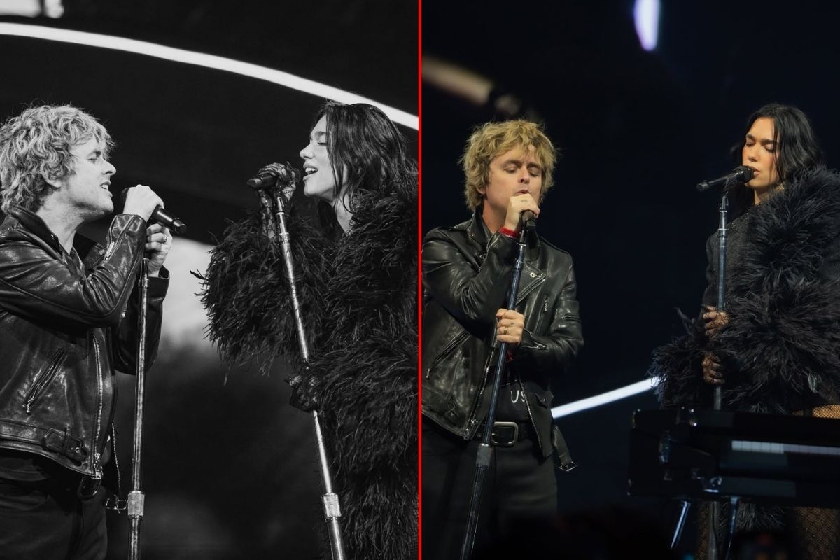 Dua Lipa, Billie Joe ile aynı sahnede