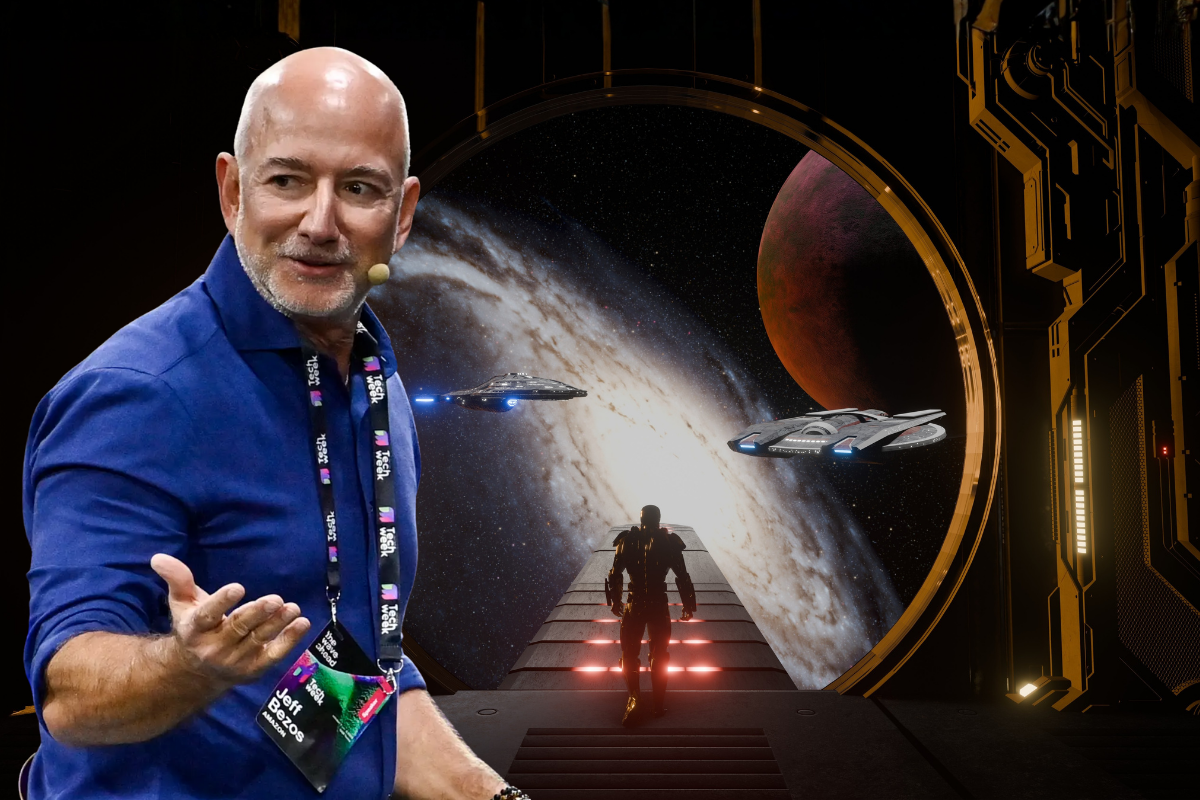 ABD'li milyarder Jeff Bezos'tan 2045 öngörüsü: Milyonlar uzayda yaşayacak, kirli işleri robotlar yapacak