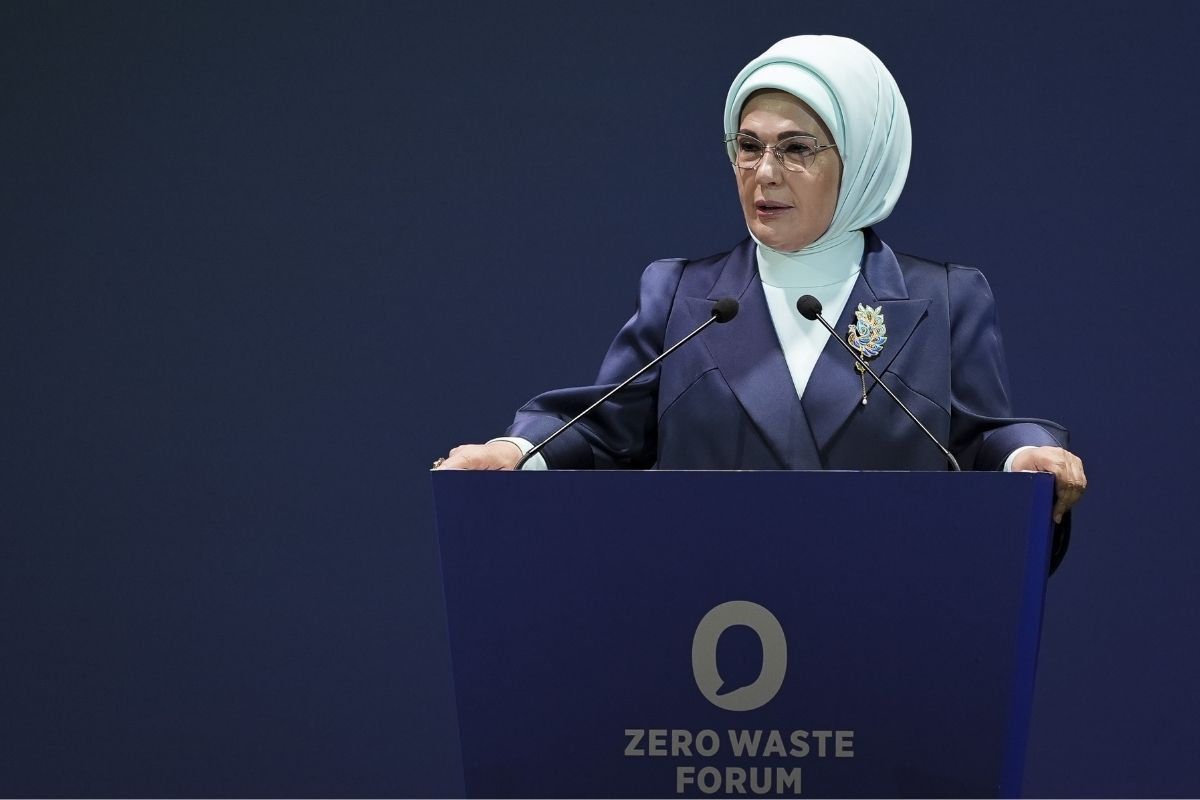 Emine Erdoğan, Sıfır Atık Forumu 'Bakanlar Oturumu'nda konuştu