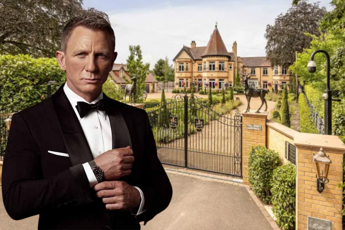 İngiltere’de James Bond filmlerinden hatıralarla döşenen ve Skyfall adı verilen malikane satışa çıktı