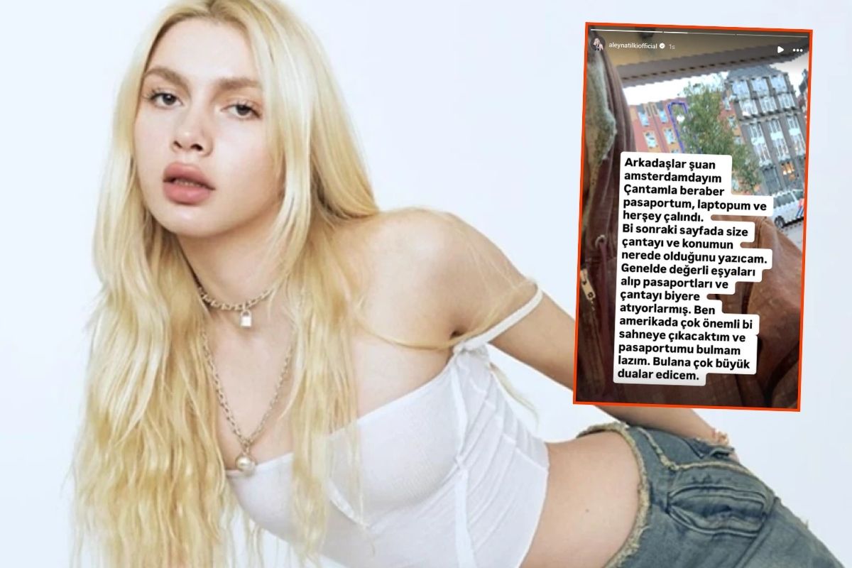 Şarkıcı Aleyna Tilki, Amsterdam'da kapkaça uğradı: Her şeyim çalındı