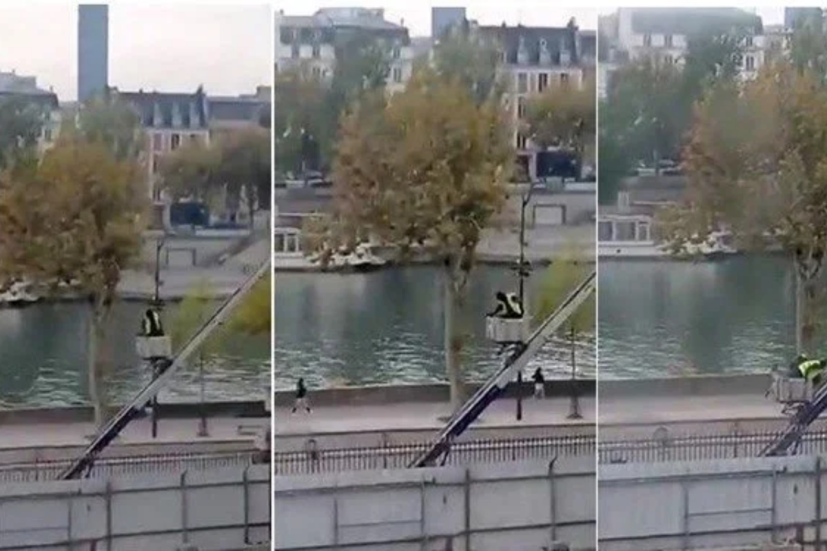 Paris'teki Louvre Müzesi'nin soyguncularının kaçma anı ortaya çıktı