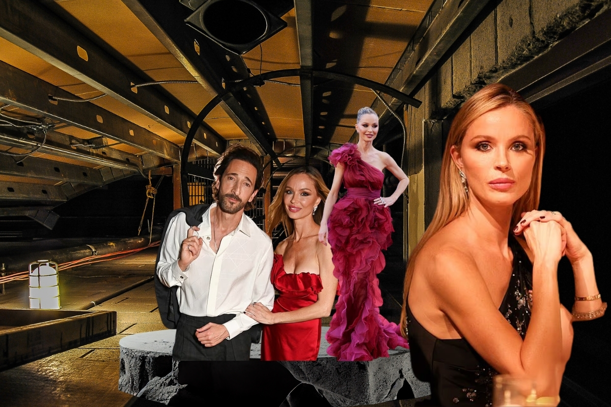 Ünlü moda markası Marchesa'nın patroniçesi Georgina Chapman, iflas sinyalleri veriyor ama ünlü oyuncu Andrey Brody ile aşkı tam gaz sürüyor