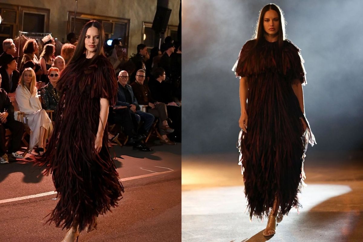 Adriana Lima, Vogue World: Hollywood podyumunda yürüdü