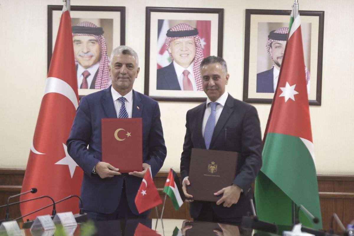 Türkiye ile Ürdün arasında karma ekonomik komisyonu mutabakat zaptı imzalandı