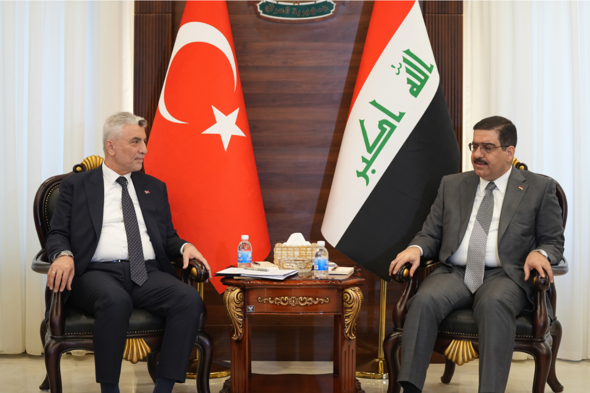 Irak Ticaret Bakanı Etir Davud Selman'dan Türk patronlara yatırım çağrısı