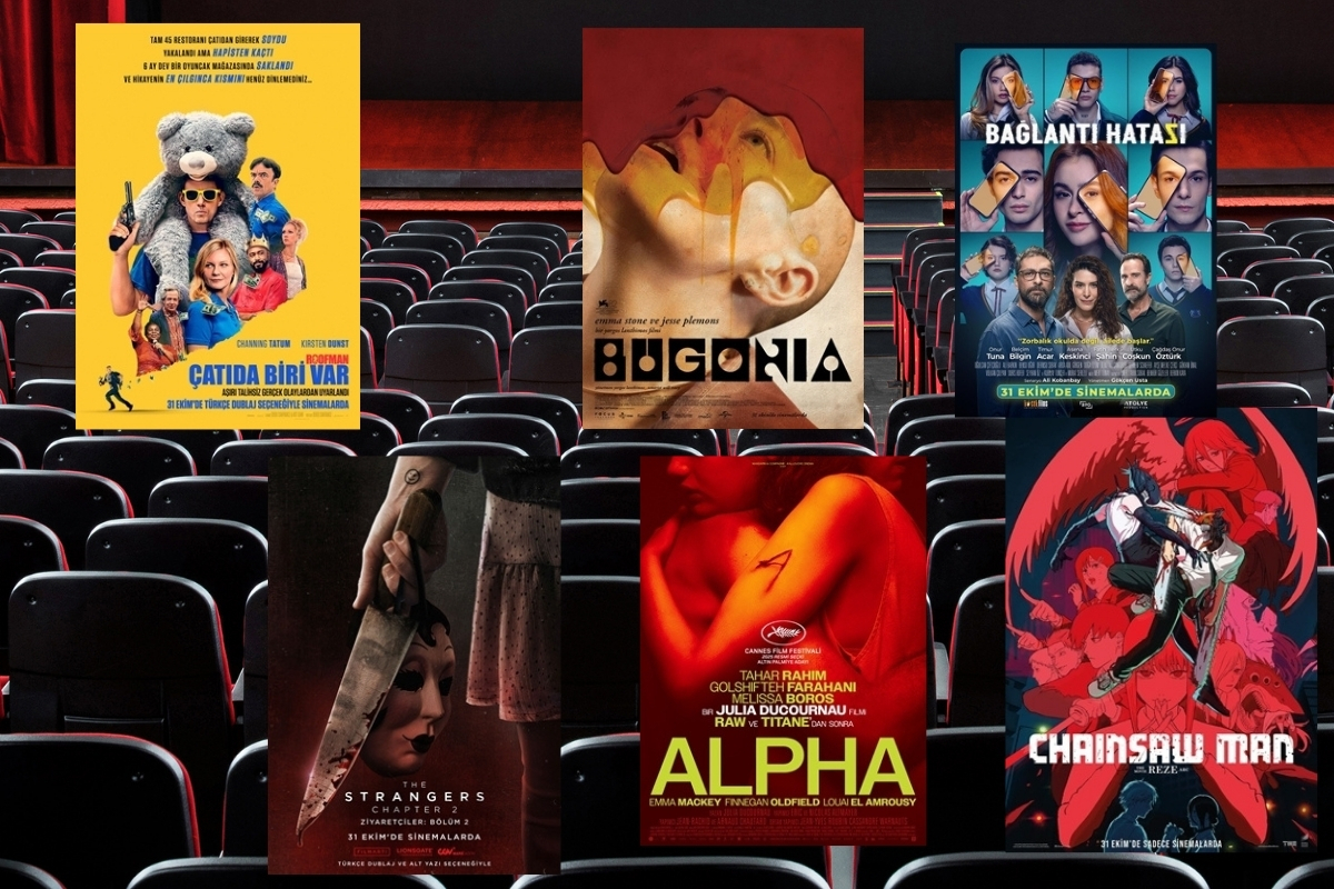 Sinemaseverler 31 Ekim'de vizyona girecek altı yeni filmle buluşmaya hazırlanıyor