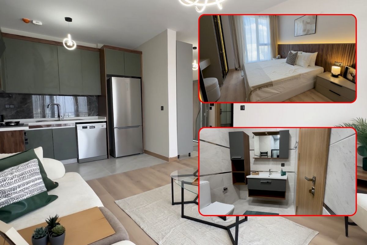 Çevre, Şehircilik ve İklim Değişikliği Bakanı Kurum Yüzyılın Konut Projesi'nin örnek dairelerinin görüntülerini paylaştı