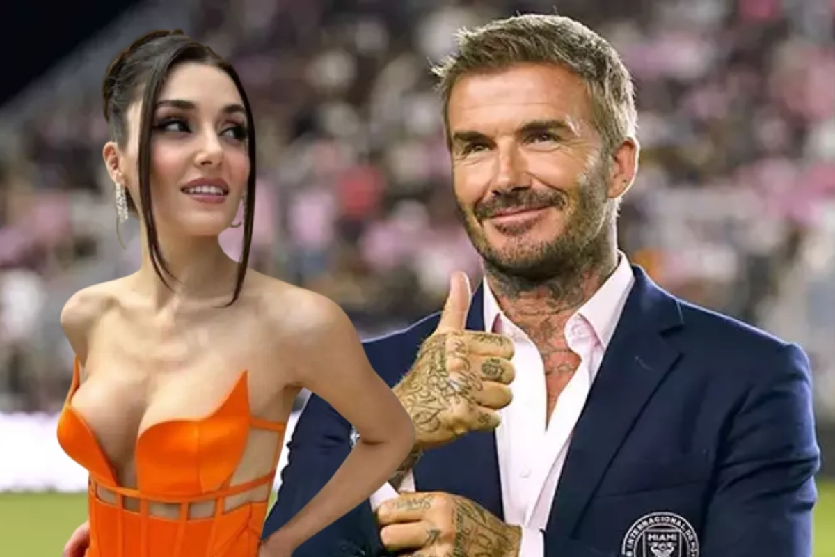 Hande Erçel ile David Beckham Katar yapımı reklam filminde bir araya geldi