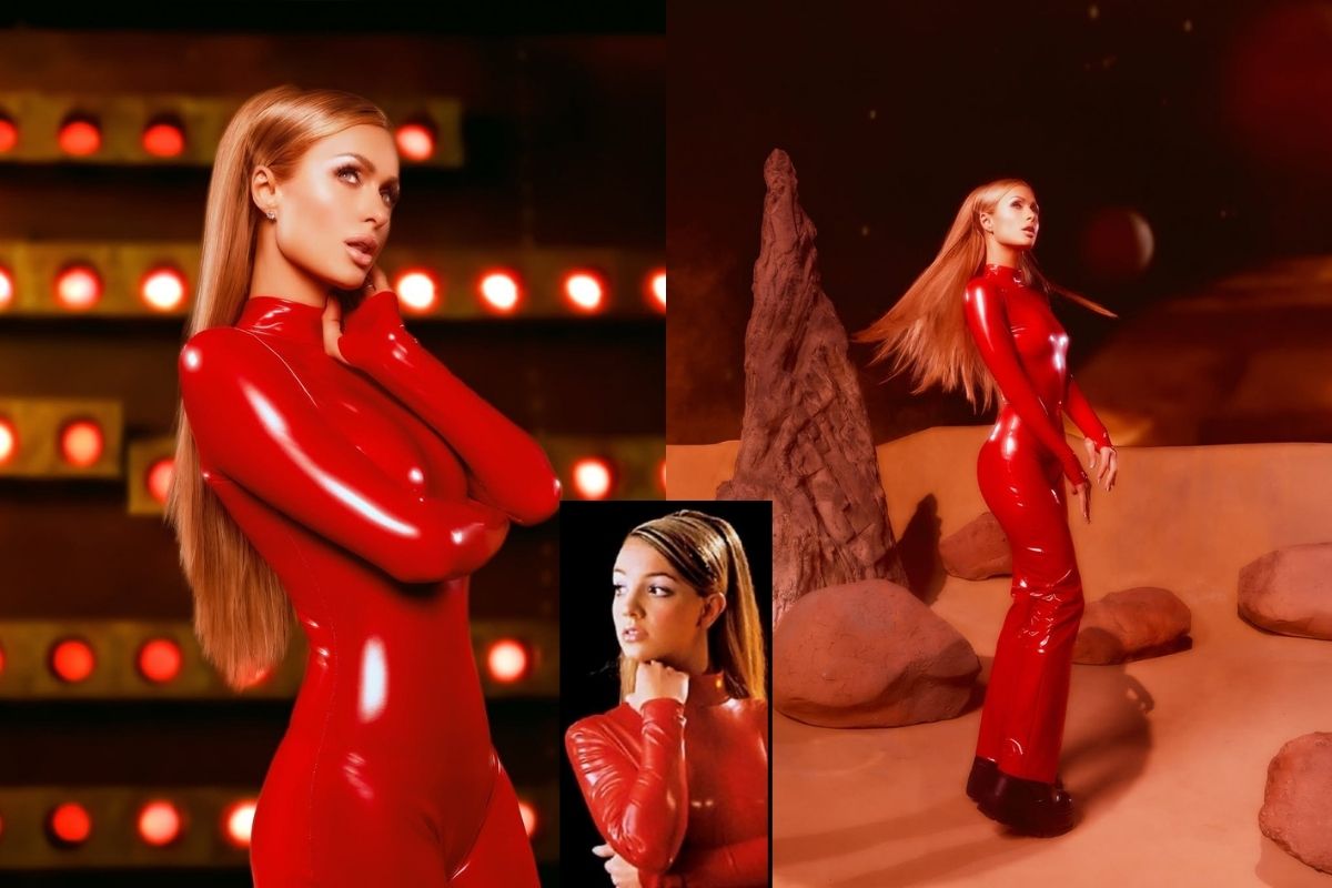 Paris Hilton, kostüm denemesinde Britney Spears’ın tarzını tercih etti