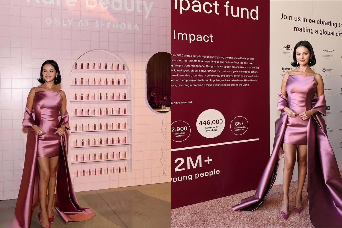 Selena Gomez,  Los Angeles'ta yardım etkinliğine ev sahipliği yaptı