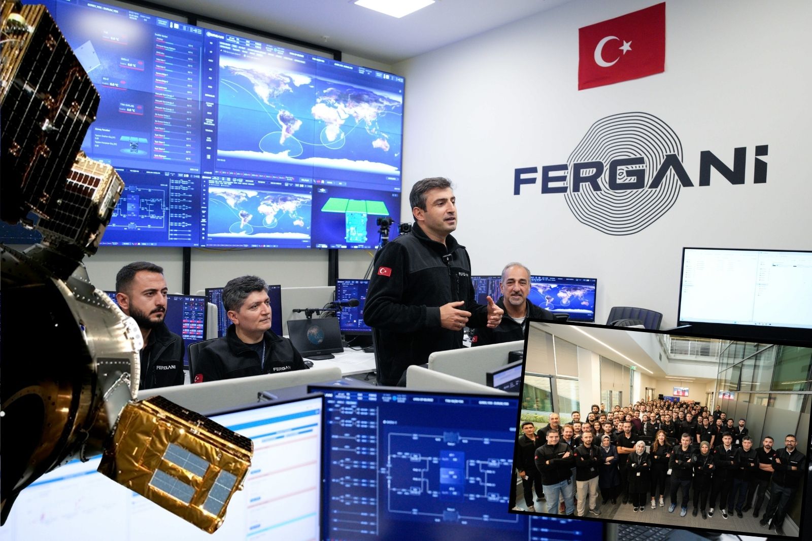 Baykar Yönetim Kurulu Başkanı Selçuk Bayraktar'ın kurduğu Fergani Uzay Teknolojileri, en büyük özel sektör uydusu Fergani FGN 100 d2'yi uzaya fırlattı