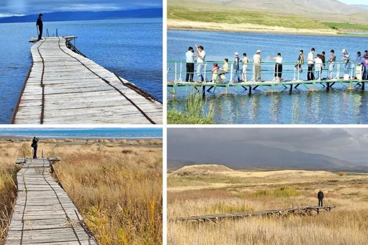 Van Gölü küresel ısınma ve kuraklık nedeniyle her geçen yıl daha da çekiliyor