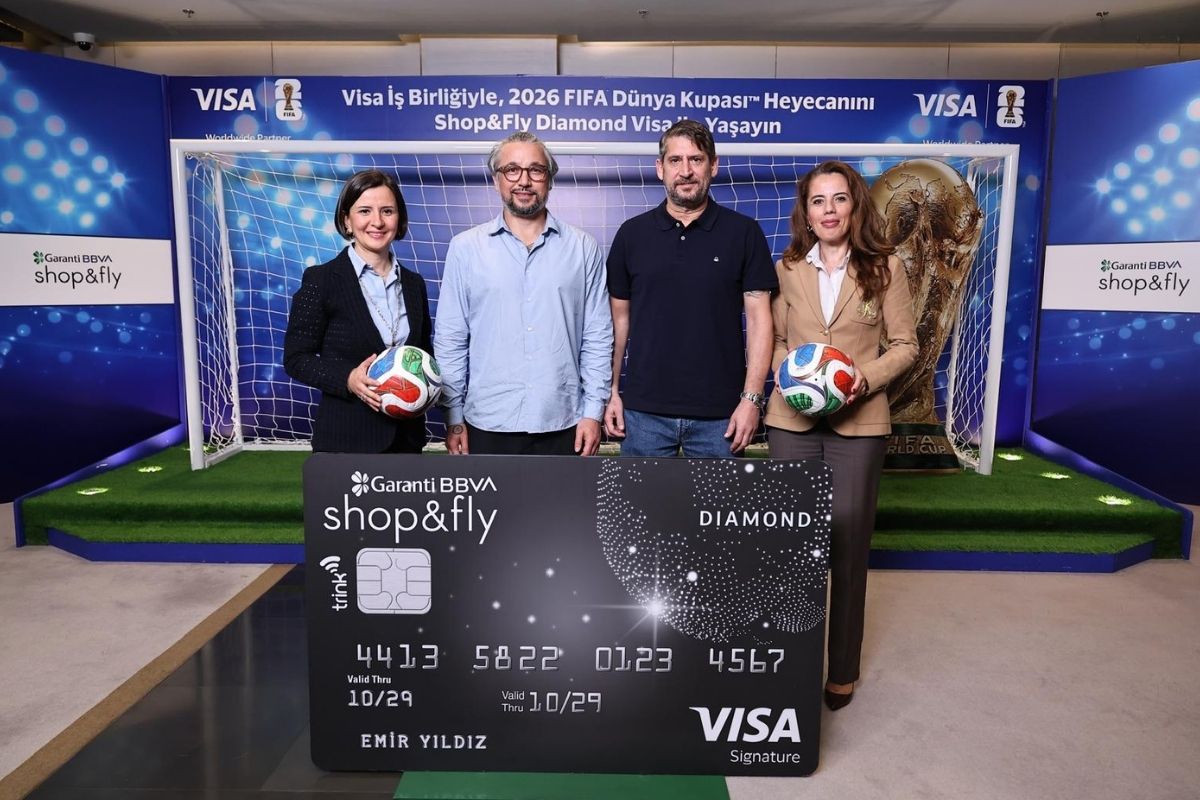 2026 FIFA Dünya Kupası Resmi Ödeme Teknolojileri Partneri Visa ile Garanti BBVA iş birliğine imza attı