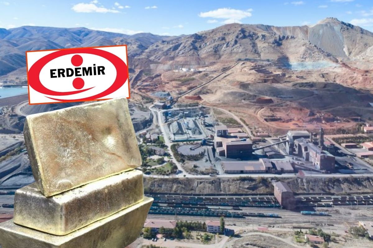 Ereğli Demir ve Çelik Fabrikaları, Sivas'ın Kangal ilçesindeki maden sahasında 424 bin ons altın içeriği tespit edildiğini açıkladı