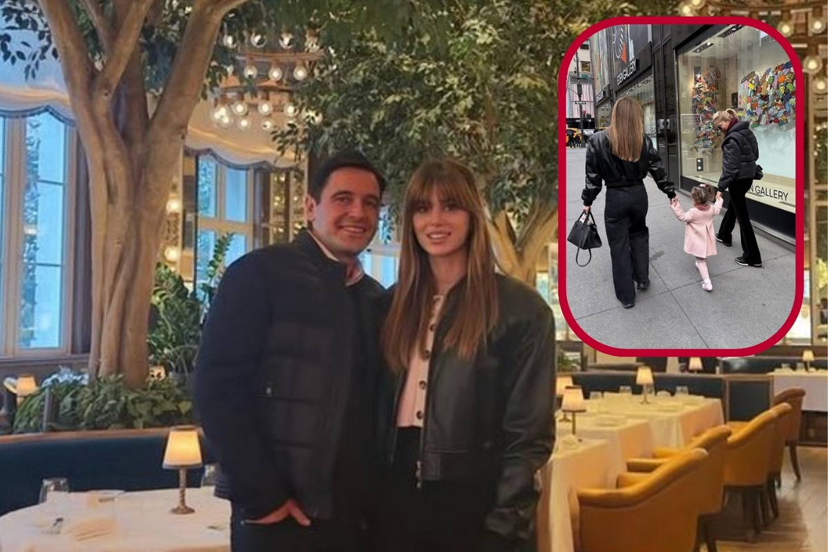 Hacı Sabancı, eşi Nazlı Sabancı ve annesi Arzu Sabancı ile New York’ta ailece sonbahar tatilinde