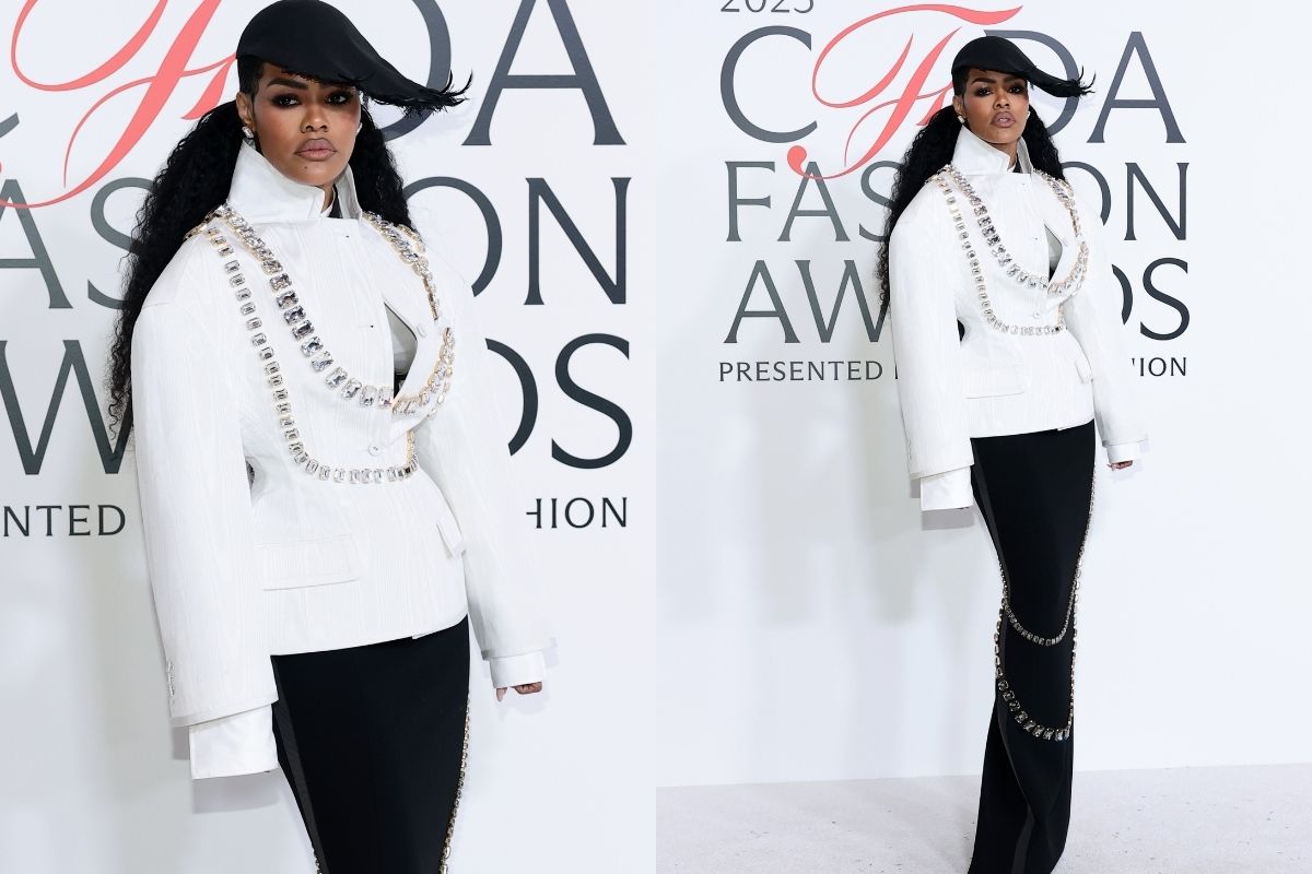 Teyana Taylor, CFDA Awards'ta Thom Browne imzalı kıyafet giydi
