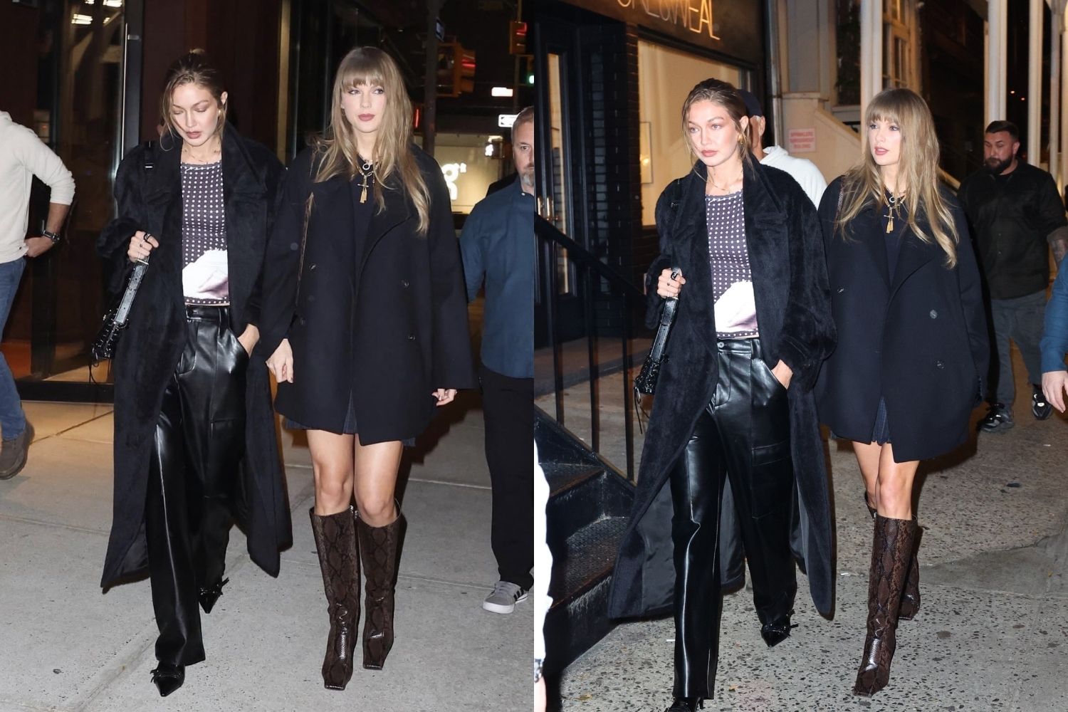 Gigi Hadid ve Taylor Swift, New York'ta akşam yemeği yediler