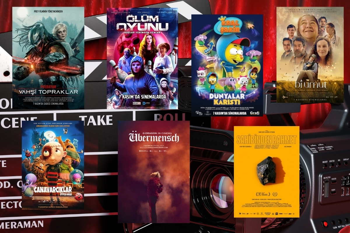 Sinemaseverler 7 Kasım’da vizyona girecek yedi yeni filmle buluşmaya hazırlanıyor