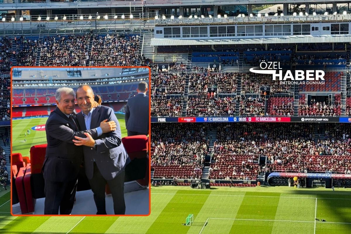 Barcelona Limak İnşaat'ın tamamen yenilediği Camp Nou'da ilk antrenmana çıktı, Batuhan Özdemir o anları PD için görüntüledi