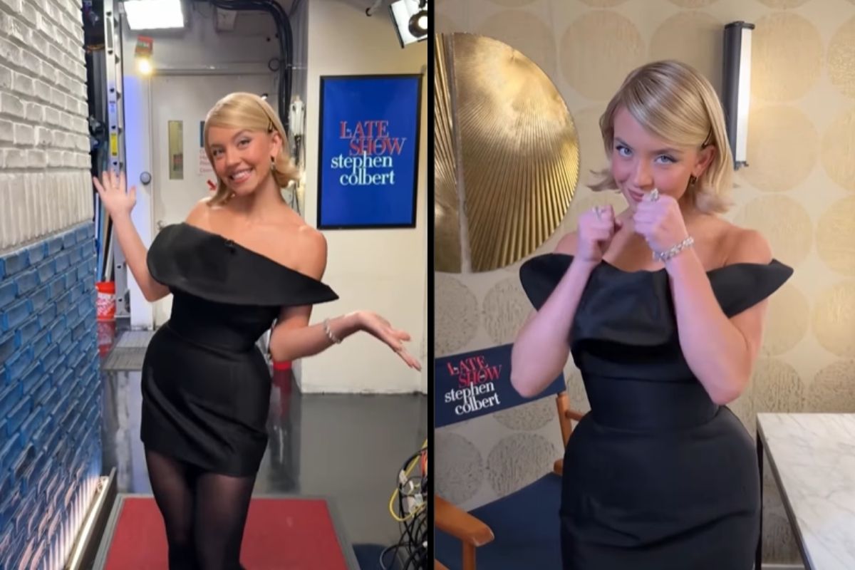 Sydney Sweeney, şov programı öncesi hazırlık dansını paylaştı