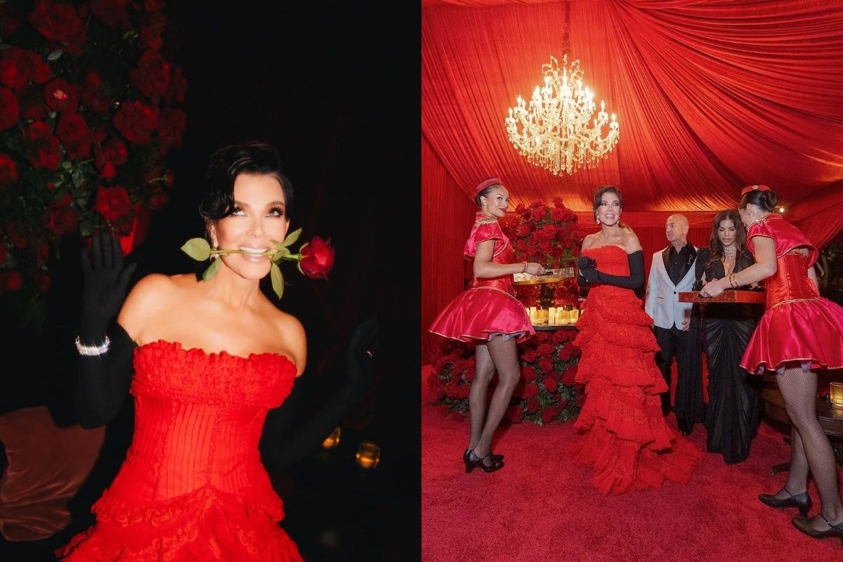 Kris Jenner'ın 70'inci yaş gününde ünlüler akını