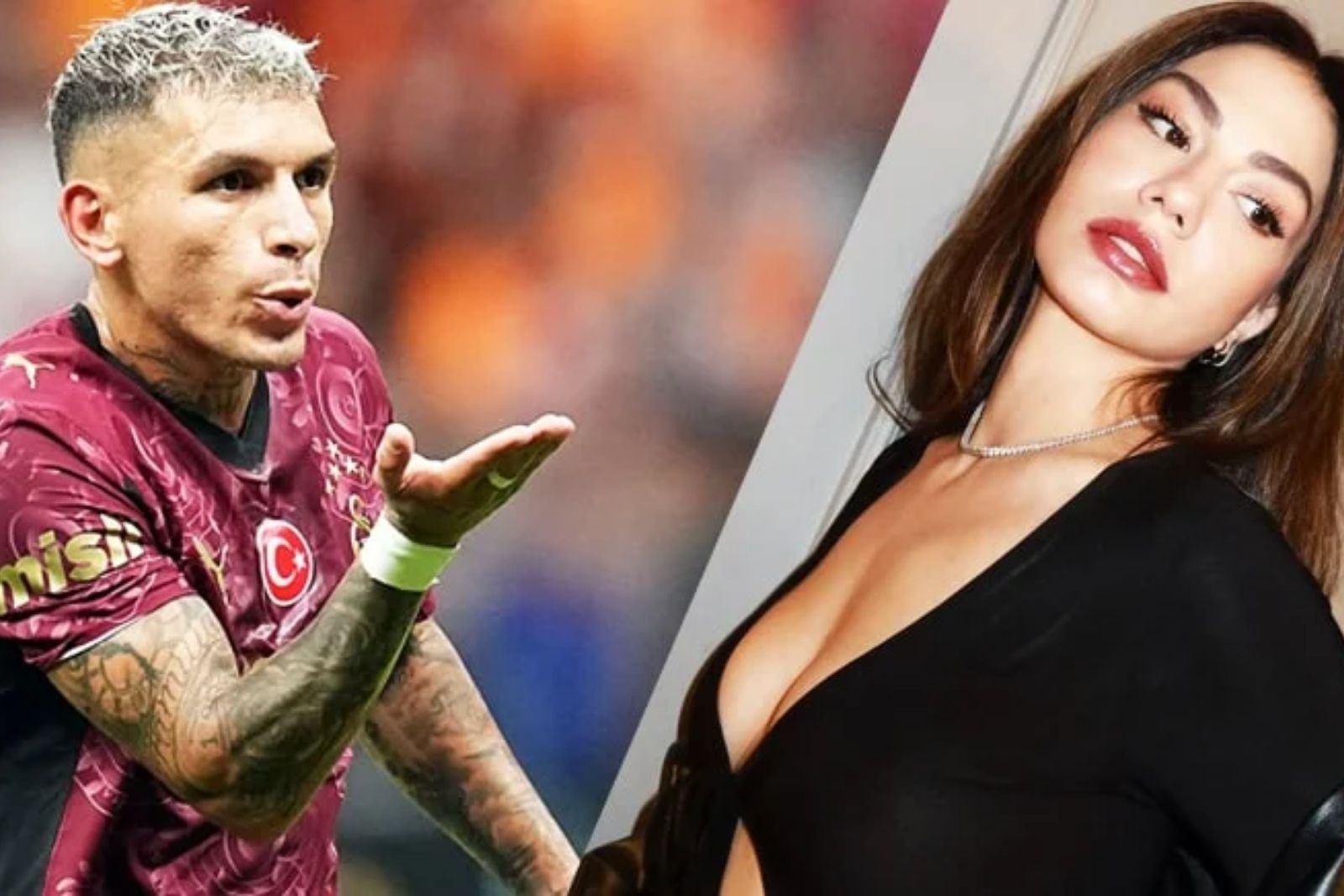 Galatasaray'ın Uruguaylı futbolcusu Lucas Torreira kalp attı Demet Özdemir ile aşk dedikoduları başladı