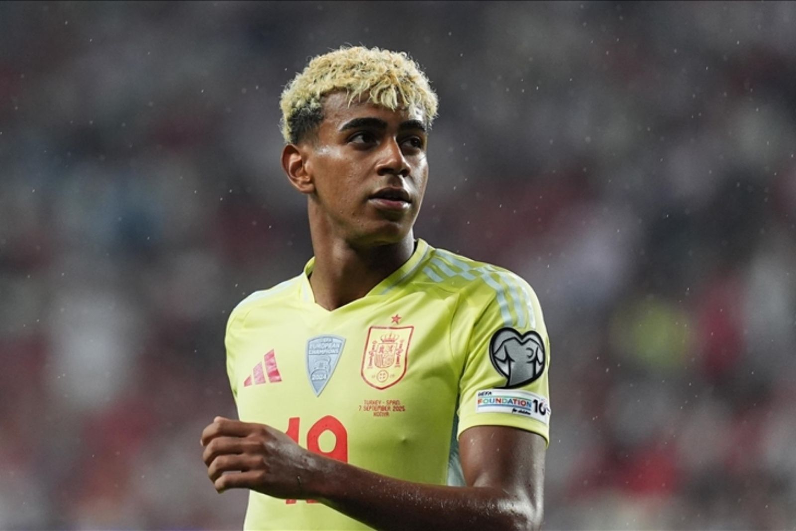 Lamine Yamal, İspanya-Türkiye maçının aday kadrosundan çıkarıldı