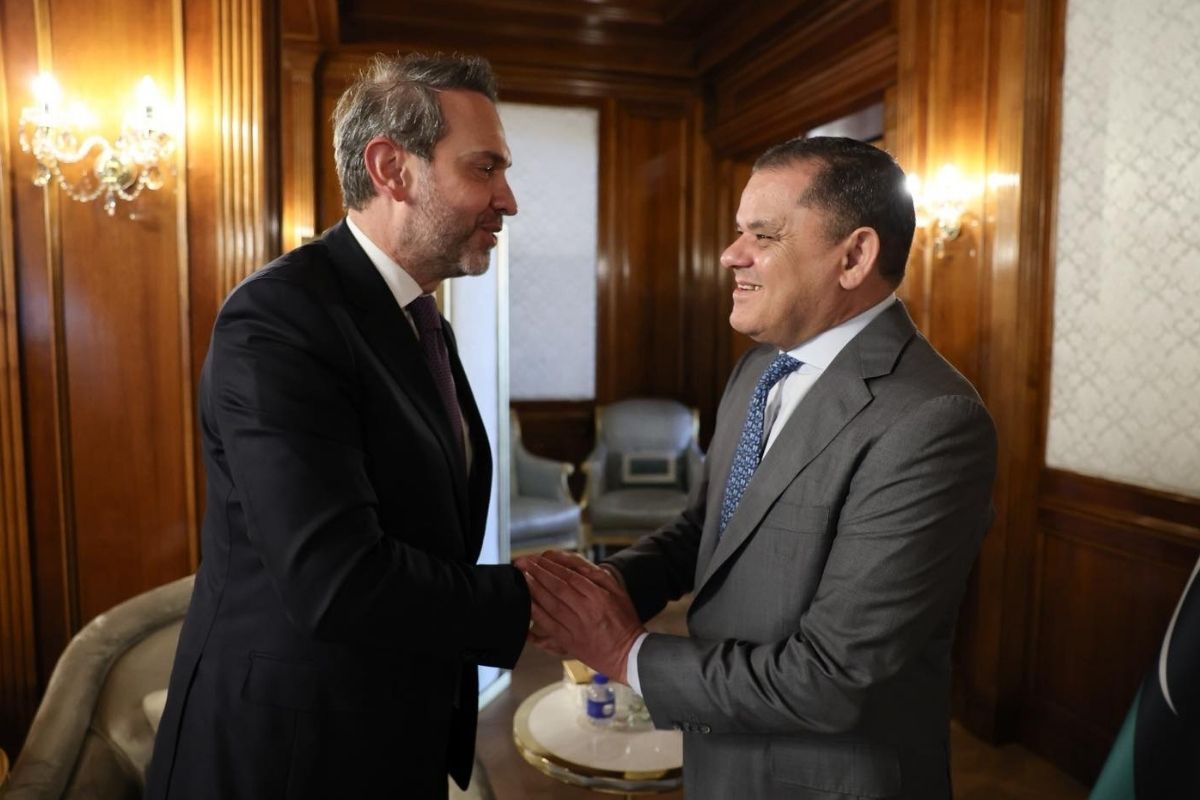 Enerji ve Tabii Kaynaklar Bakanı Alparslan Bayraktar, Libya Başbakanı Dibeybe ile enerjide işbirliğini görüştü