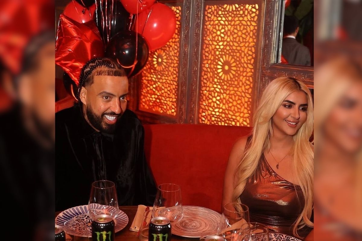 French Montana ve nişanlısı Dubai Prensesi Sheikha Mahra, Max B ile birlikte kutlama yaptı