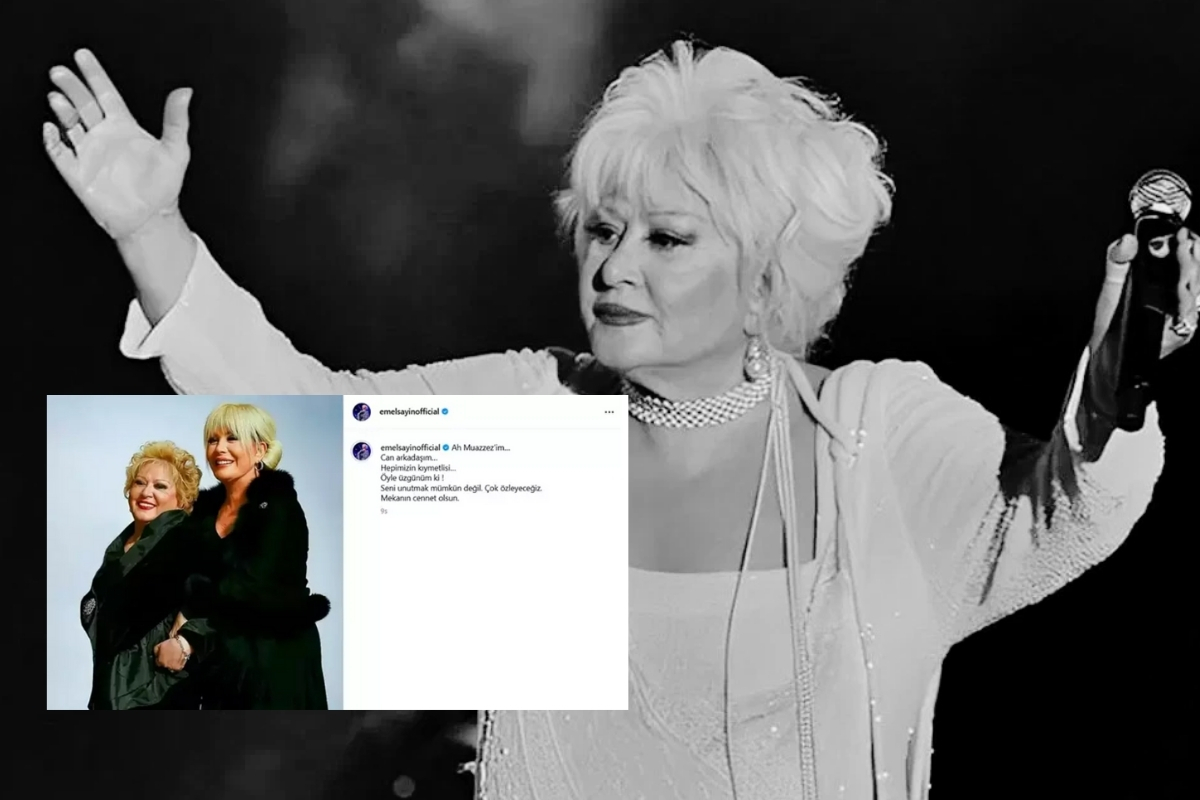 Emel Sayın yakın dostu Muazzez Abacı’nın vefatının ardından duygusal bir veda mesajı paylaştı