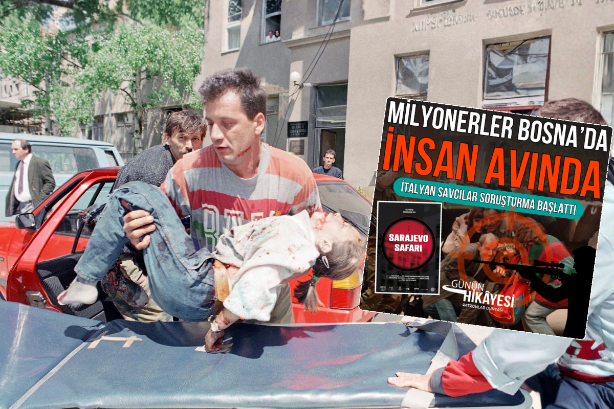 Bosna'da insan safarisine katılanlar arasında ABD'den milyonerlerin olup olmadığı araştırılacak