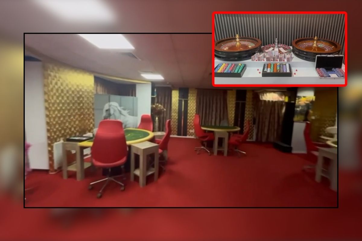 İstanbul'da rulet makineli ev kumarhanesine baskın yapıldı