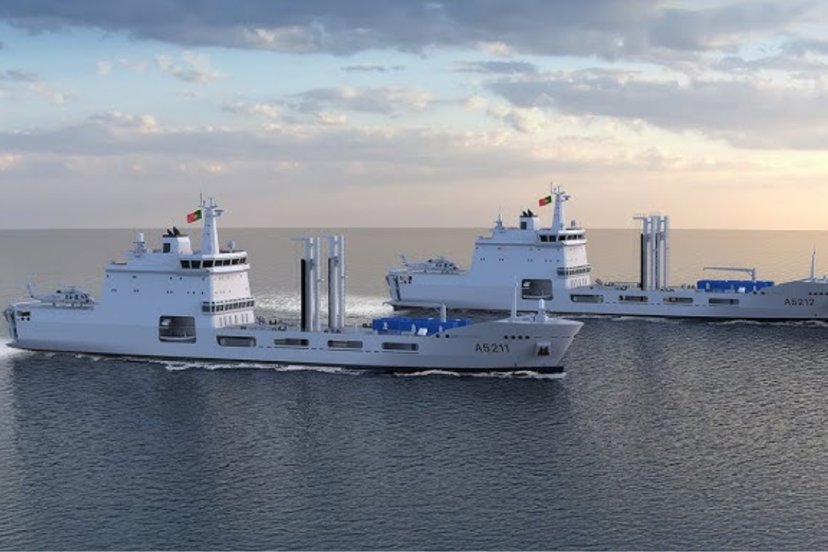 Türkiye'nin Portekiz için üreteceği askeri gemilerin ilkinin yapımına başlandı