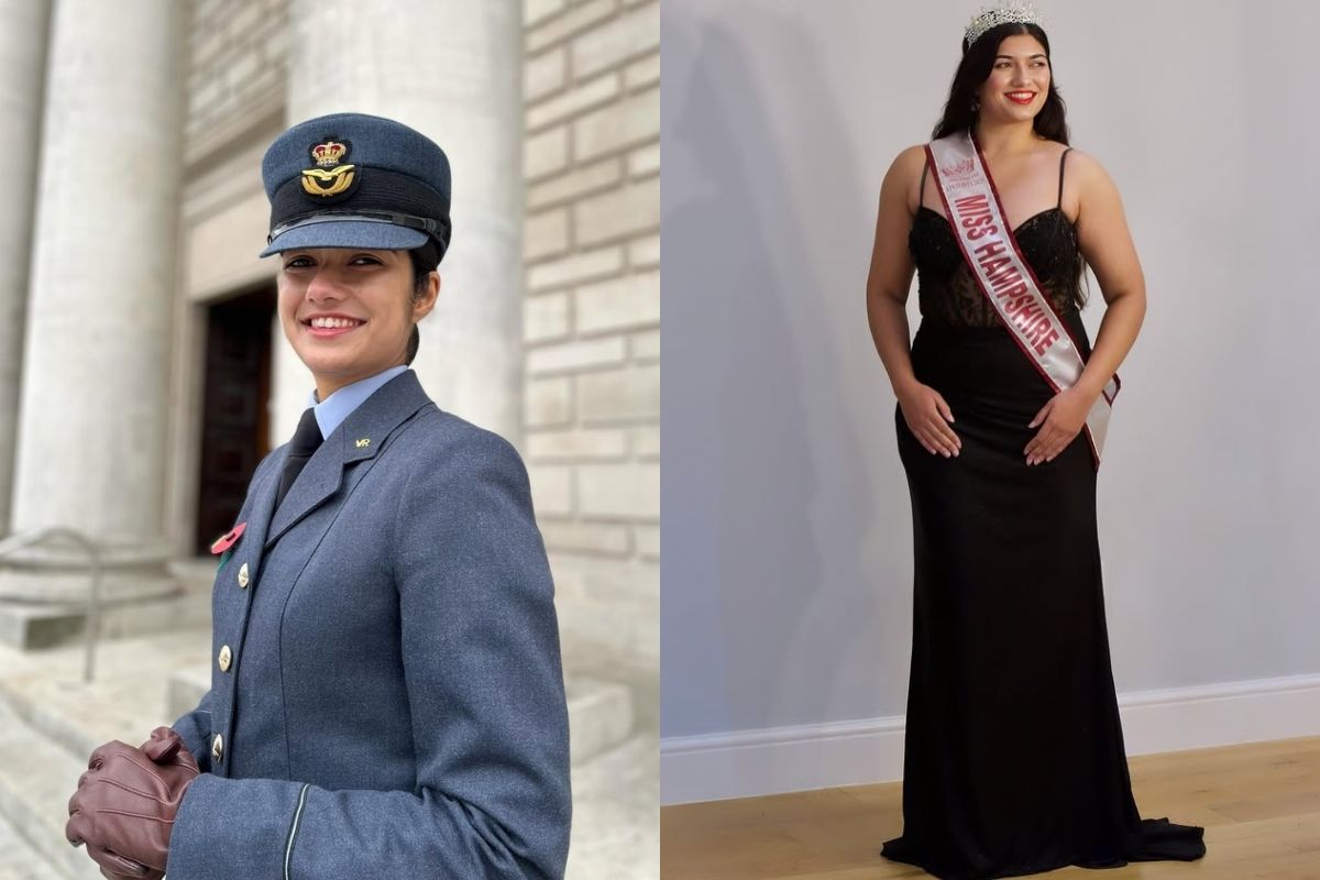 Eski savaş pilotu Maleha Khan, İngiltere’de güzellik yarışmasında yarı finale kaldı