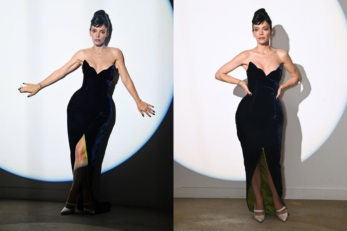 Lily Allen, Londra’daki özel salon şovunda ilk kez podyuma çıkarak gecenin yıldızı oldu